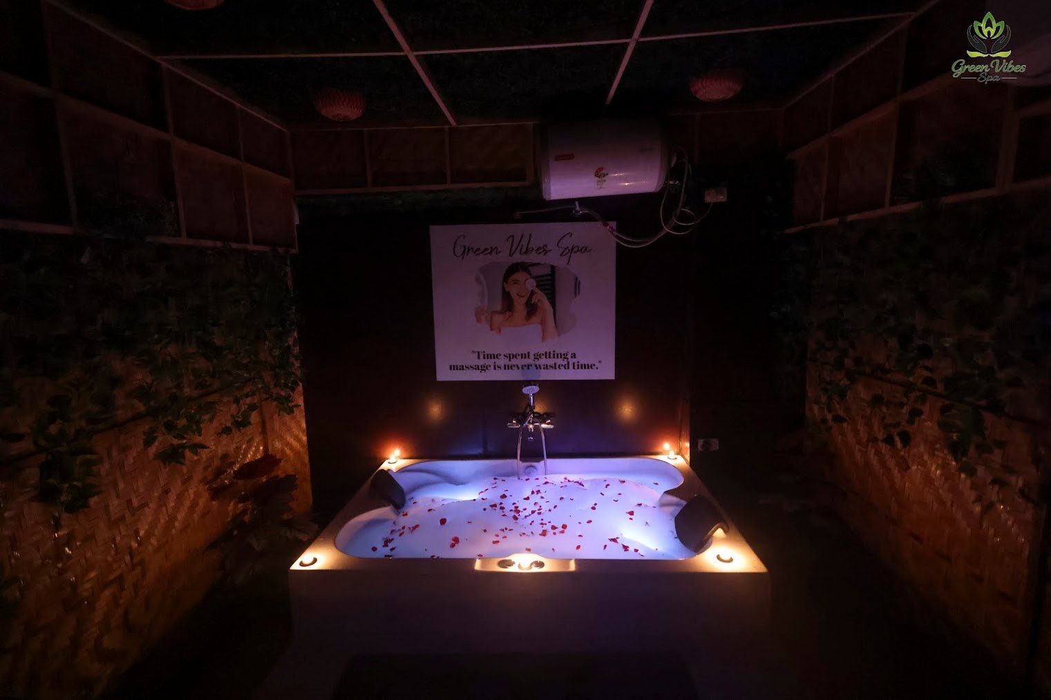 Green Vibes Spa aroma corner